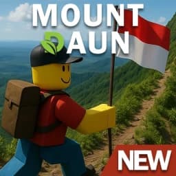 Roblox Mount Daun codes banner